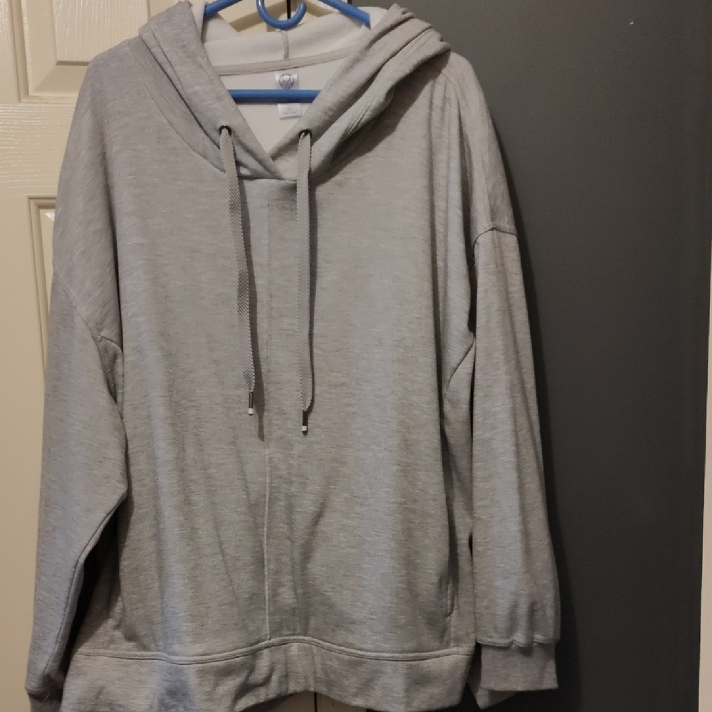 Te Verde Gray Casual Sweater 3x